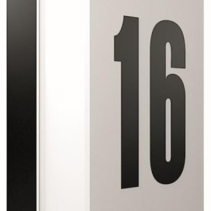 RZB LED-Hausnummernleuchte 221167.002.25 4,8W 200lm IP44 m.Dae.Sensor, weiss