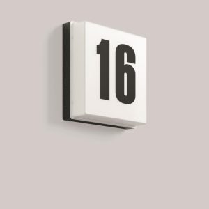 RZB LED-Hausnummernleuchte 221167.003 4,8W 200lm IP44 226x226x70mm schwarz