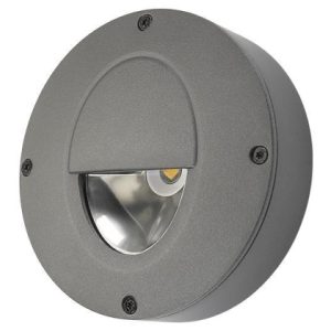 SGL Orientierungsl. Callisto Wand 923015 4W 120lm 3K asym dim IP65 110x35 grafit