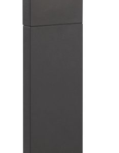 TRIO LED-Podestleuchte Pearl 521160142 9W 3000K 900lm IP54 anthrazit H=500mm