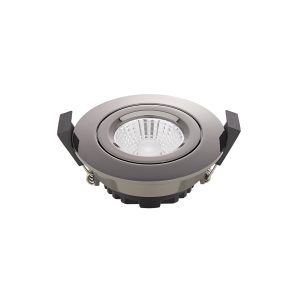 LED Einbaustrahler DILED 68 – 6 W, 360 lm, Dim-to-Warm 2700–2100 K, rund, 68 mm Lochmaß
