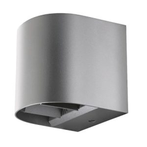 SGL Wandleu. ARTES Round graphit 641733 8W 340lm 3000K dim, Winkel verstellbar