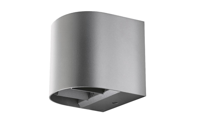 SGL Wandleu. ARTES Round graphit 641733 8W 340lm 3000K dim, Winkel verstellbar