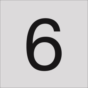 RZB Klebeziffer "6" 100mm 99222.013.6