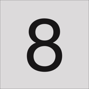 RZB Klebeziffer "8" 100mm 99222.013.8