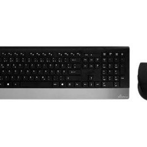 MediaRange Tastatur Highline wireless inkl. Maus schwarz