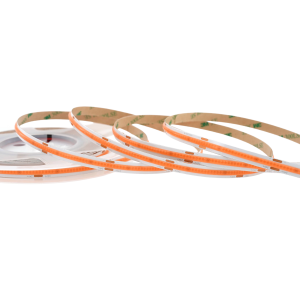 COB LED Streifen 24V – 480 LEDs/m – 8 mm – 10W/m – Violett – IP33 – homogener Lichtstreifen