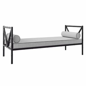 casa-padrino-luxus-schmiedeeisen-sofa-schwarz-grau-200-cm-hotel-garten-sofa