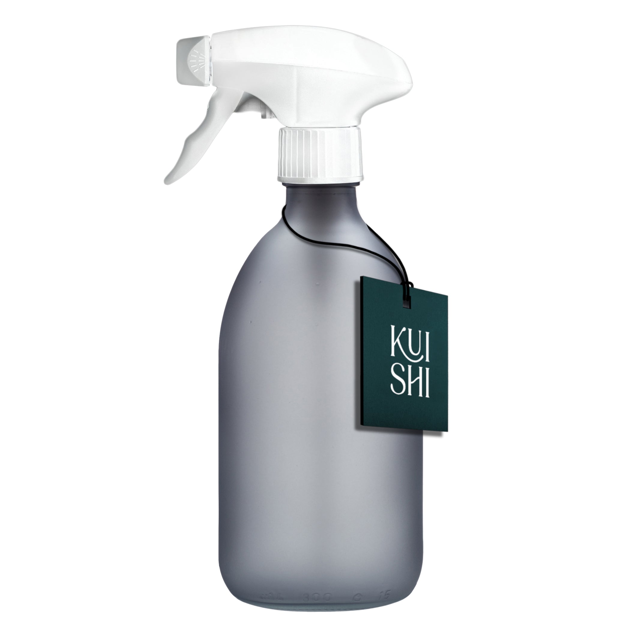 Sprühflasche in Mattgrau