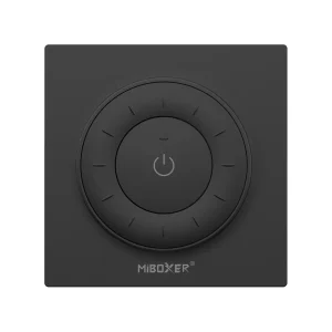 MiBoxer K3 LED Drehregler-Fernbedienung – 2,4 GHz, 1 Zone, magnetische Halterung, dimmbar