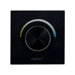 MiBoxer P0 LED-Wandpanel – 2in1 Drehregler für CCT & einfarbige LEDs, 12–48 V, 12 A, Funksteuerung