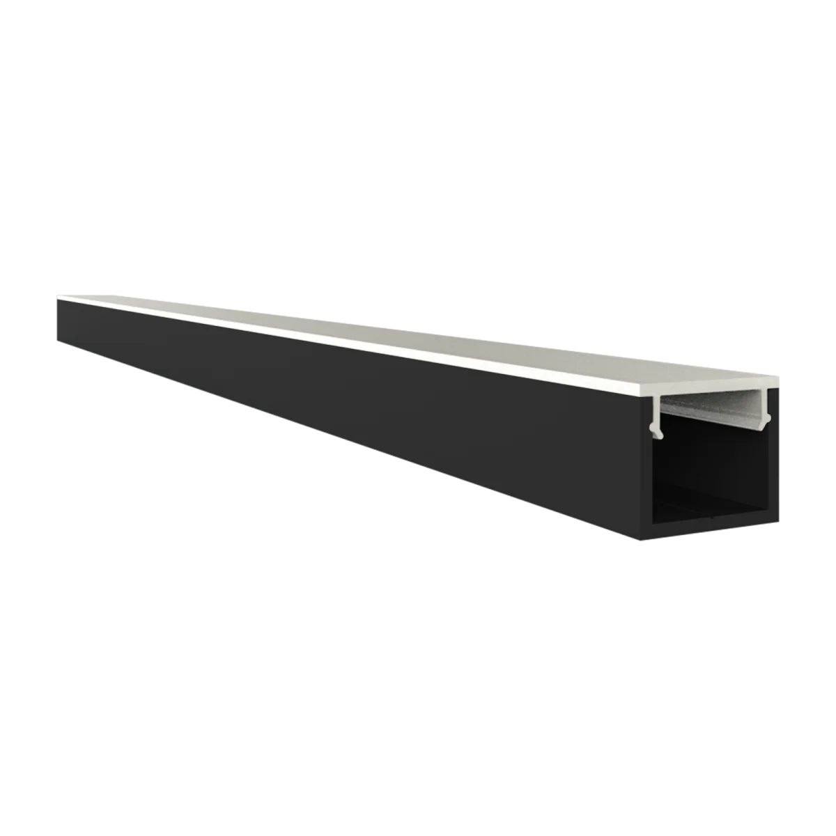 Ultraslim LED Alu Aufbauprofil 2m Exo-A0-8 (8mm) –| Flaches Aluminiumprofil für LED-Strips