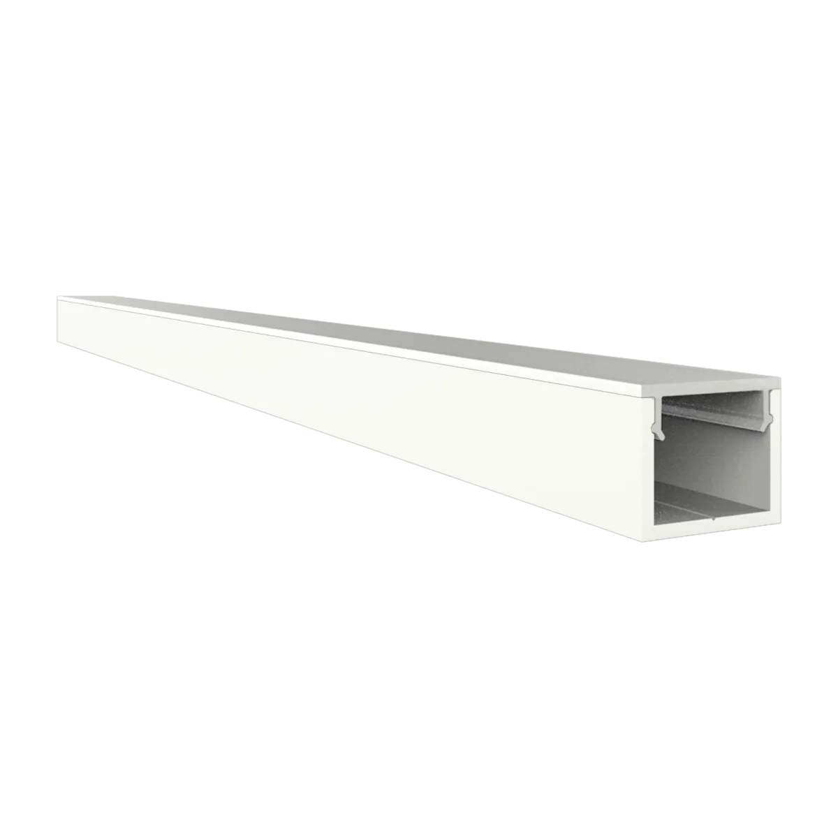 Ultraslim LED Alu Aufbauprofil 2m Exo-A0-8 (8mm) –| Flaches Aluminiumprofil für LED-Strips