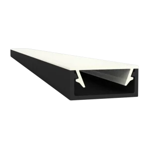 Flaches LED Alu Aufbauprofil 2m Exo-A1-13 (13mm) –| Flaches Aluminiumprofil für LED-Strips