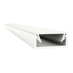 Flaches LED Alu Aufbauprofil 2m Exo-A1-13 (13mm) –| Flaches Aluminiumprofil für LED-Strips