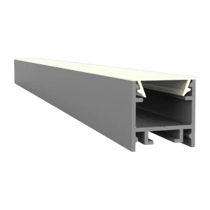 Schmales LED Alu Aufbauprofil 2m EXO-A2-13 (13mm) –| Flaches Aluprofil für LED-Strips