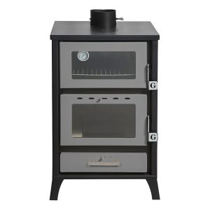 Holzofen 22 kW Shop, 480m³, bis zu 200m² Wohnfläche