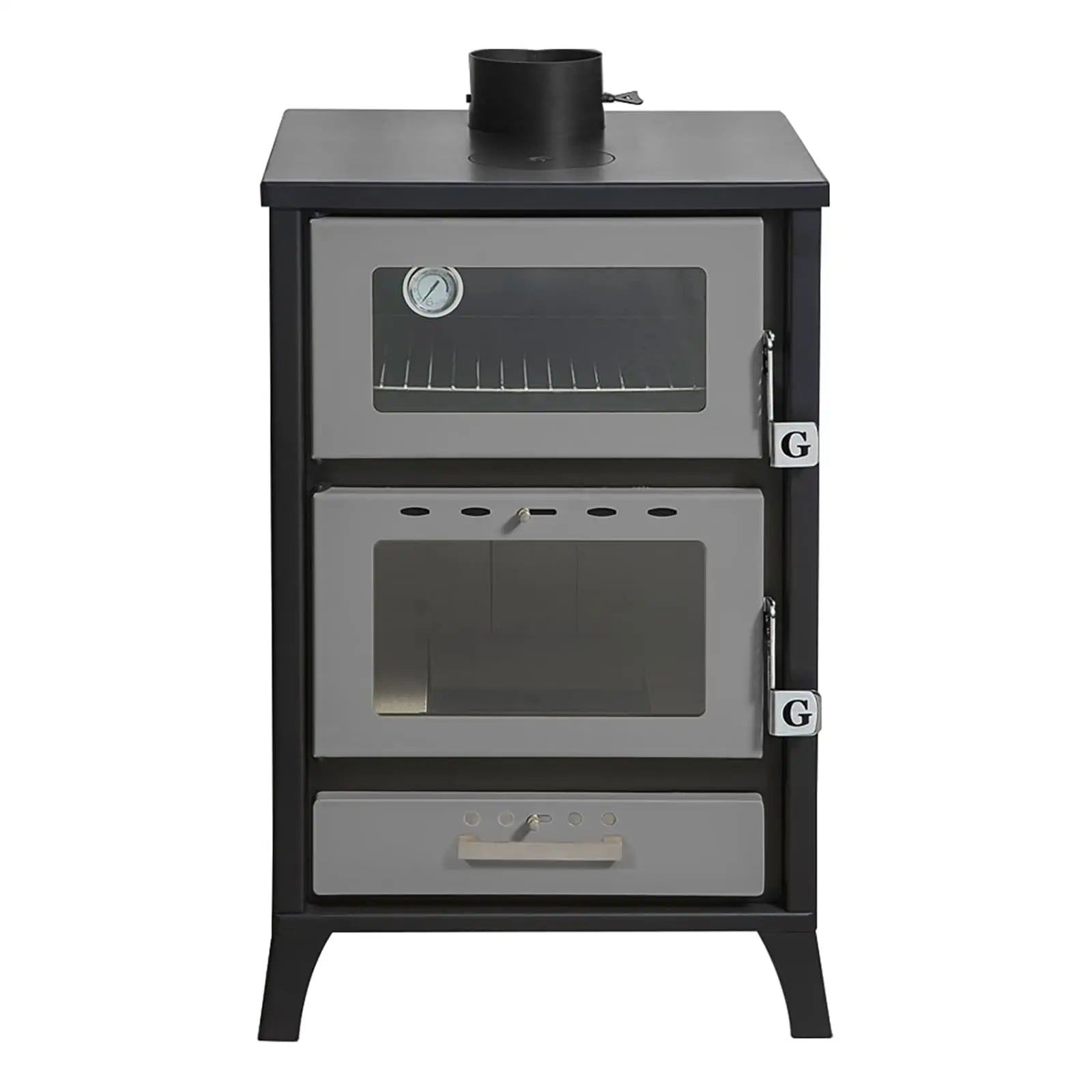 Holzofen 22 kW Shop, 480m³, bis zu 200m² Wohnfläche