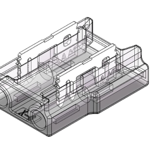 LED Strip-zu-Kabel Schnellverbinder – 2-polig, frei konfigurierbar für 10 mm COB Streifen