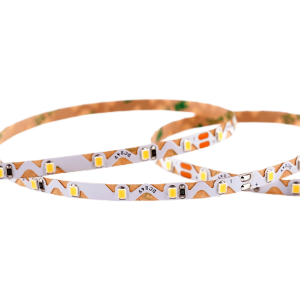 LED-ZigZag Streifen 6,6 mm – 24 V, 60 LEDs/m, 7,2 W/m, 982 lm/m – ideal für Kurven & Rundungen