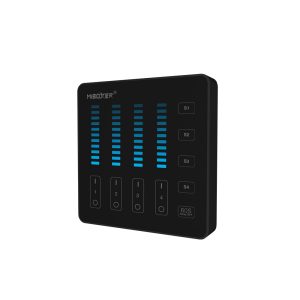 MiBoxer B5 LED-Wandfernbedienung – 4 Zonen, 1 Kanal, 5 Szenen, 2,4 GHz Touchpanel zum Dimmen