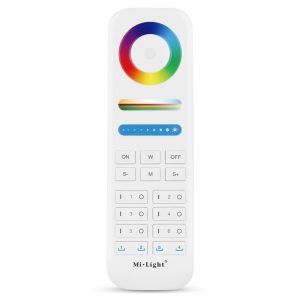 MiBoxer FUT089S RGB+CCT Funkfernbedienung – 6-Zonen 2,4 GHz Steuerung für LED-Controller