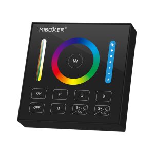 MiBoxer B0 RGB+CCT LED-Wandfernbedienung – 2,4 GHz Funkpanel mit Touchsteuerung