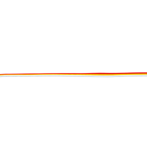 Flachbandkabel CCT – 3-polig, 20 AWG, Meterware für LED-Installationen