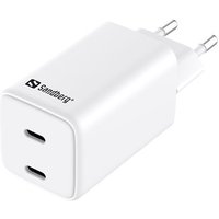 SANDBERG AC Charger Dual USB-C PD65W EU