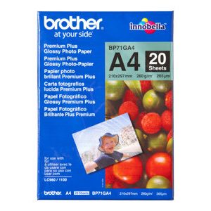 BROTHER BP71GA4 Fotopapier A4 20BL