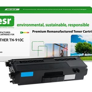 ESR cartr Brother TN-910C cyn reman 9k
