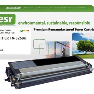 ESR cartr Brother TN-326BK blk reman 4k