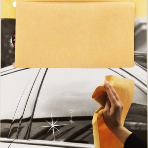 XANTOS Echtes Autoleder 32x37cm