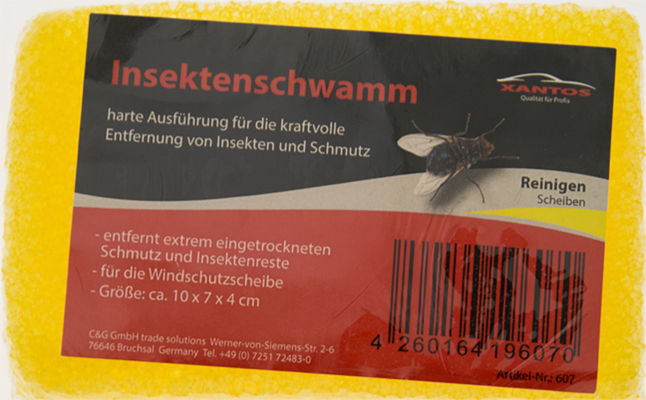 XANTOS Insektenschwamm, gelb
