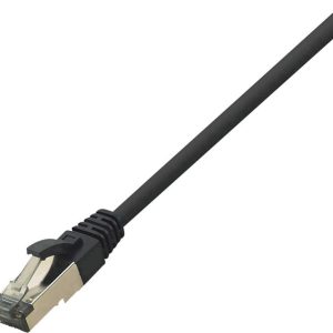 Logilink Premium Cat.8.1 Patchkabel, schwarz, 5,00m     LSZH