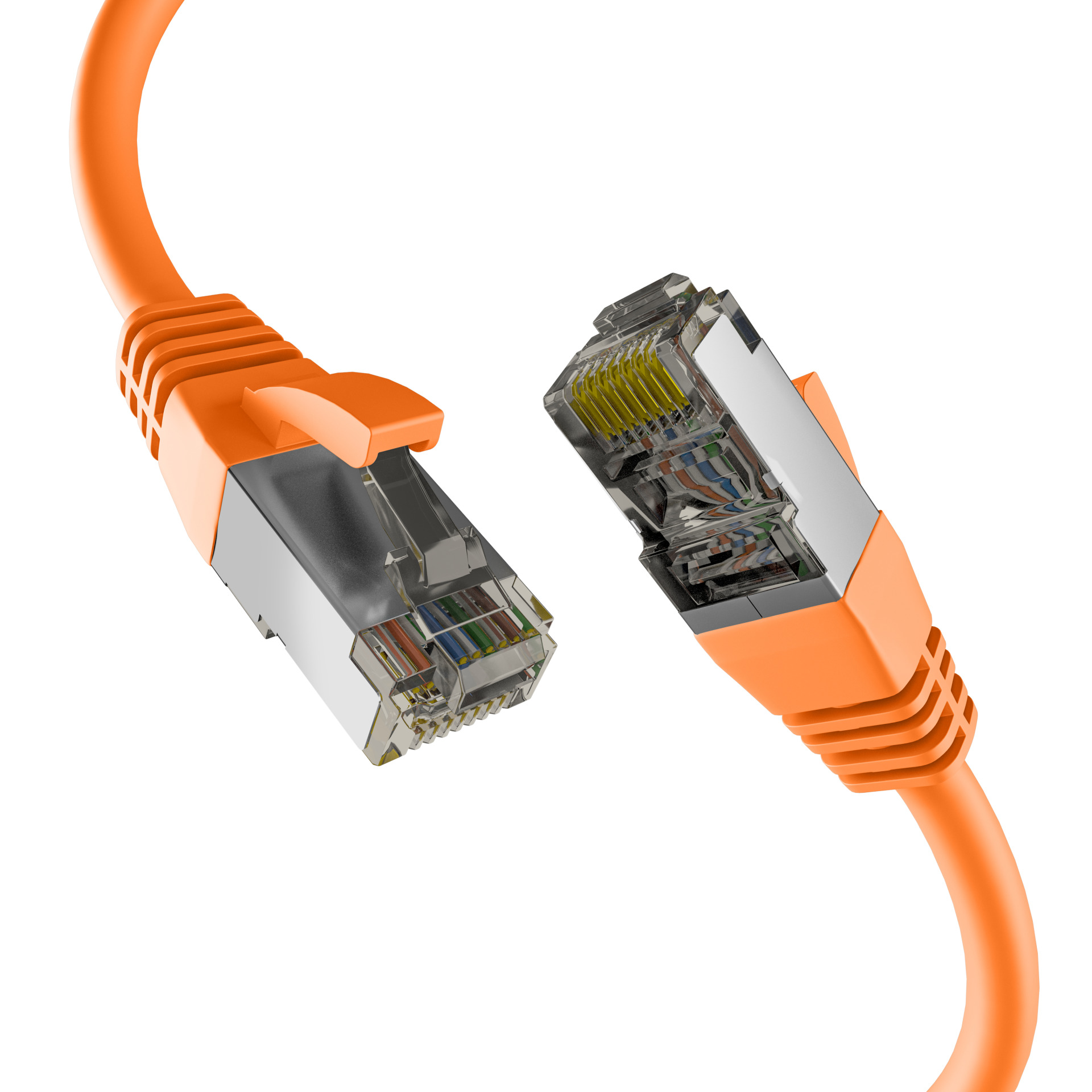 EFB RJ45 Patchkabel S/FTP PIMF Cat8.1 1.50m oragne