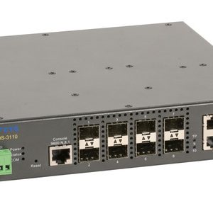 10 Port Gigabit L2 Management Switch, 8 x -- 100/1000 SFP, 2 x Combo RJ45/SFP