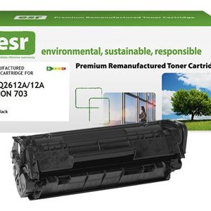 ESR cartr HP Q2612A blk reman 2k