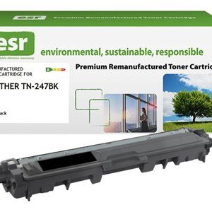 ESR cartr Brother TN-247BK blk reman 3k