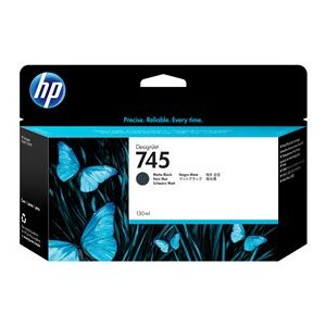HP 745 Tinte mattschwarz 130 ml