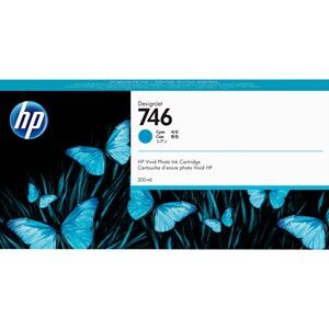 HP 746 300-ml Cyan Ink Cartridge
