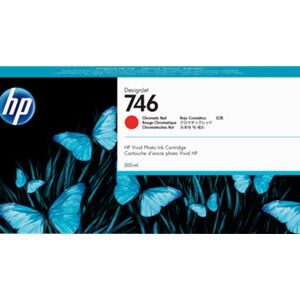 HP 746 300-ml Chromatic Red Ink Cartridg