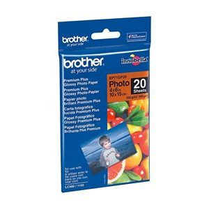 BROTHER BP71GP20 Fotopapier A6 20BL