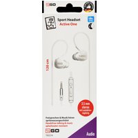 2GO In-Ear Sport-Headset Active m. Rufann.&Lautstärker. we