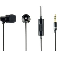 gembird Metallkopfhörer mit Mikro Paris Klinke schwarz