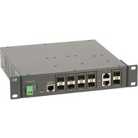 10 Port Gigabit L2 Management Switch, 8 x -- 100/1000 SFP, 2 x Combo RJ45/SFP