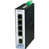 Hutschienen Switch 4x 10/100/1000T -- 1x 100/1000 SFP