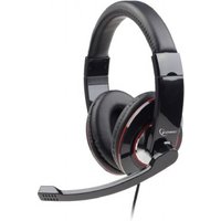 gembird Headset STEREO MHS 001  glänzend Klinke schwarz