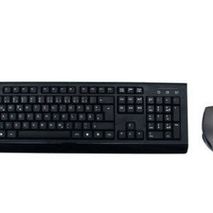 MediaRange Tastatur schnurlos inkl. 5 Tasten Maus wireless