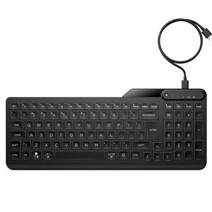 HP 405 Multi-Device Backlit Wired Kbd